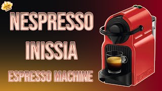 Nespresso Inissia Coffee Capsule Machine Review Plus a big tip [upl. by Margie]