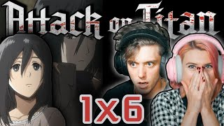 Attack on Titan 1x6 Reaction quotThe World the Girl Saw The Struggle for Trost Part 2quot [upl. by Leonhard989]