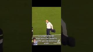 Juventini adesso potete festeggiare per lesonero di Allegri Shorts juventus fyp viral [upl. by Russo]