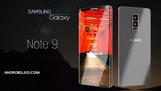 Samsung galaxy Note 9 edge with 12GB RAM introduction Concept video [upl. by Aihsena768]