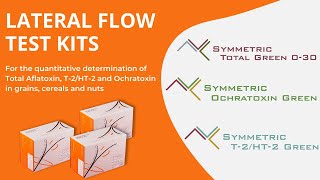 Symmetric Green series  Rapid Tests for the determination of Total AflatoxinT2HT2 amp Ochratoxin [upl. by Elenore]