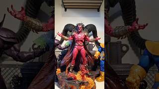 🎃🔥Marvel Legends Halloween Horror Special Mephisto  Throne Custom Review🦇🕷️With Thanos  Dormammu [upl. by Haelat]