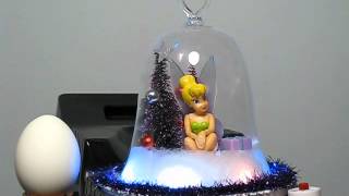 Electronic illuminated Xmas music box Tinkerbell series [upl. by Nahte]