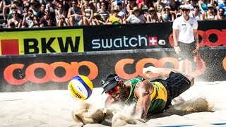 Top Rally GstaadMajor Day 6 semifinal HerreraGavira ESP vs EvandroPedro BRA [upl. by Ahsienat]