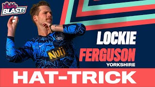 Lockie Ferguson HATTRICK In Roses Clash  Highlights  Vitality Blast 2021 [upl. by Airbma]