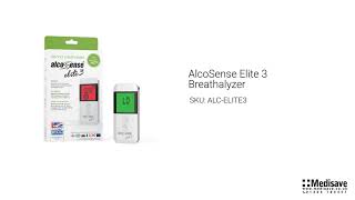 AlcoSense Elite 3 Breathalyzer ALC ELITE3 [upl. by Vinia]