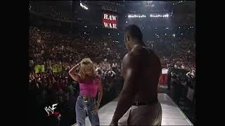 The Rock meets the SheDevil Terri Runnels [upl. by Oralia91]