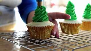 Christmas Tree Cupcakes from WTF [upl. by Luoar]