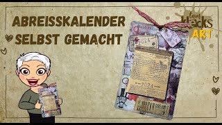 Abreißkalender selbst gemacht [upl. by Galen231]