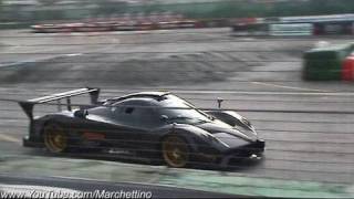 Pagani Zonda R vs Pagani Zonda Cinque Sound [upl. by Jerri]