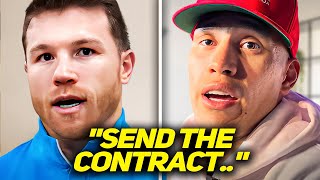 Canelo Alvarez BREAKS Silence On David Benavidez CALLING HIM OUT [upl. by Namra532]