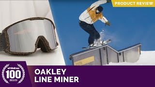 Oakley Line Miner 2023 Snowboard Goggles Review [upl. by Anol]