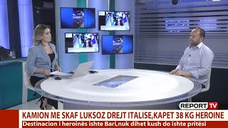 U kap me 38 heroinë Dhimitër Zykaj i regjistruar në QKB si pronar i trajlerit me rimorkio [upl. by Ronald]