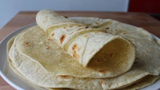 Tortilla Wraps Selber Machen Rezept  Homemade Tortilla Wraps Recipe  ENG SUBS [upl. by Eisnyl]