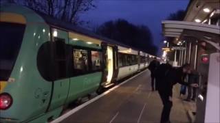 Southern Railway the 0731on15th Dec 2016 from Uckfield [upl. by Kries]