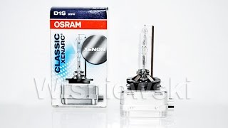 D1S OSRAM 66140 XENARC CLASSIC XENON [upl. by Yarb703]