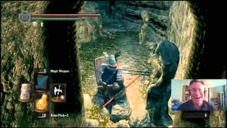 Jeff Plays Dark Souls Part 31c Down Down We Go [upl. by Anned496]