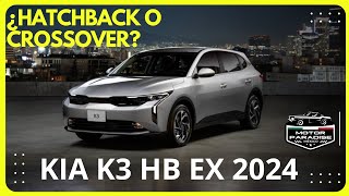 KIA K3 Hatchback EX 2024  Reseña  Entrevista [upl. by Hanikahs]