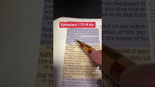 Ephesians 11314 kjv bibleverse power faith God Jesus love like prayer gospel hope joy [upl. by Paget]