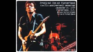 Bruce Springsteen  Live At Winterland  9 Thunder Road [upl. by Esilegna]