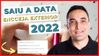 📢 SAIU A DATA ENCCEJA Exterior 2022 EDITAL EM BREVE [upl. by Hefter]