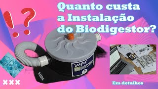 Informações completas sobre custos para Instalação de um Biodigestor  Fossa Filtro e Sumidouro [upl. by Trescha]