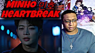 MINHO 민호 Heartbreak MV REACTION [upl. by Routh]