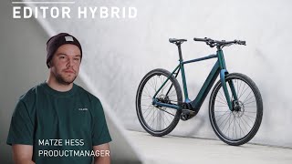 Editor Hybrid  CUBE Bikes Official [upl. by Eipper]