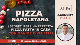 Davide Civitiello  I segreti per una perfetta pizza fatta in casa [upl. by Ellennej]