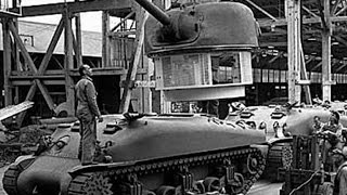 HOW IT WORKS WW2 Tank Factories [upl. by Karrie]