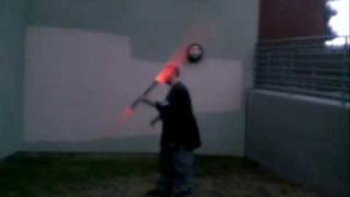 LIGHTSABER STAFF NUNCHUCK SPIN [upl. by Ylla]