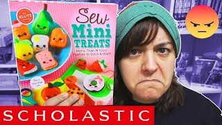 DONT BUY 9 REASONS Scholastics Klutz Sew Mini Treats Felt is NOT worth it SaltEcrafter 11 [upl. by Lippold]