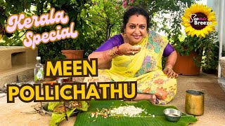 MEEN POLLICHADHU  FISH POLLICHATHU  SEETHAS BREEZE  KERALA SPECIAL cooking delicious yummy [upl. by Ybbob]