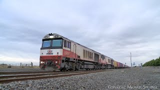 7922V SCT  SBR Dooen Container Train At Sunset With CSR007 CSR008 2062024  PoathTV Railways [upl. by Moberg]