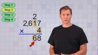 Math Antics  MultiDigit Multiplication Pt 1 [upl. by Wanids]