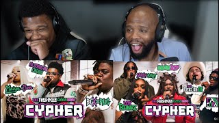 2024 XXL Freshman Cypher  POPS REACTION [upl. by Aryas]