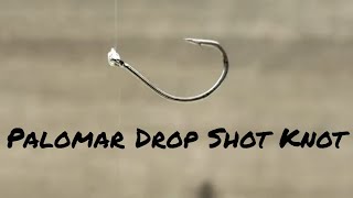 How to Tie Fishing Knot Drop Shot Knot  Palomar [upl. by Gault120]