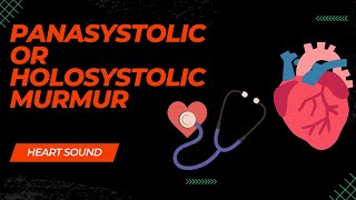 Panasystolic Or Holosystolic Murmur Heart collection [upl. by Herm960]