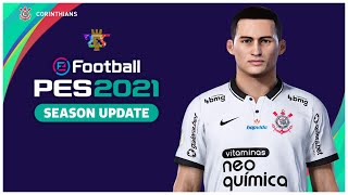 Matheus Araújo PES 2021  How to create  Como fazer [upl. by Byran21]