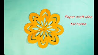 craft ideas paper with origami paper  Beautiful craft ideas with paper [upl. by Keane106]