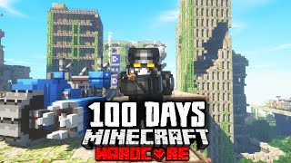 I Survived 100 Days in a Contaminated Zone in Hardcore Minecraft [upl. by Gahl]