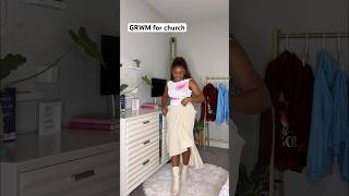 GRWM for church modestfashion jeuschrist shorts [upl. by Erl25]