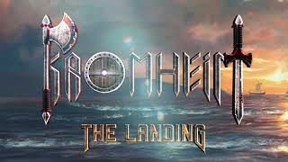 KROMHEIM  The Landing Official Lyric Video  MELODIC DEATH METAL [upl. by Yanrahc]