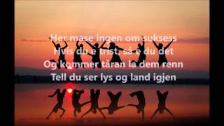 venner  halvdan sivertsen lyrics [upl. by Aidne]