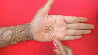 beautiful style frant hand mehandi designs new mehndi design [upl. by Mathis]