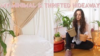 room tour 2017  minimal diy hippie cheap amp sustainable [upl. by Pincas]