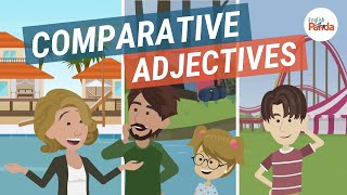 Comparative Adjectives in English Conversation  Comparing Vacations [upl. by Hooge]