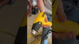 CraftResin top coat and popping bubbles with WagnerSpraytech heat gun [upl. by Gonzales]