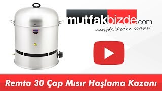 Remta 30 Çap Setüstü Elektrikli Mısır Haşlama Kazanı  T10 [upl. by Irami]