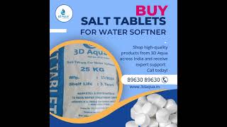 Buy Salt Tablets for Water Softener 25 kg Bags [upl. by Theola]